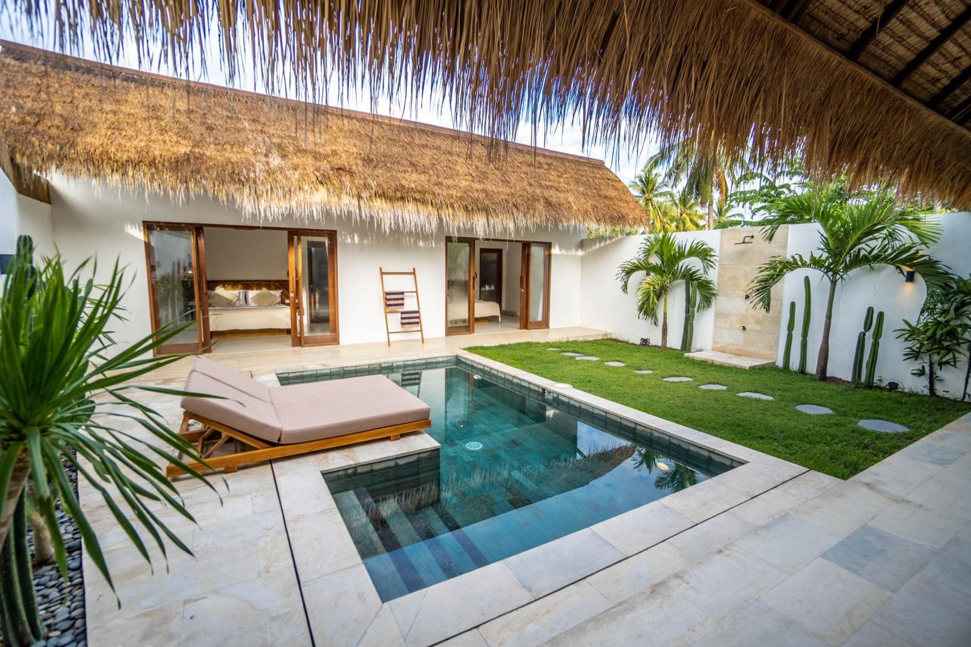 Palm Merah Villas - Private Pool (Adults Only) Selong Belanak Exterior foto