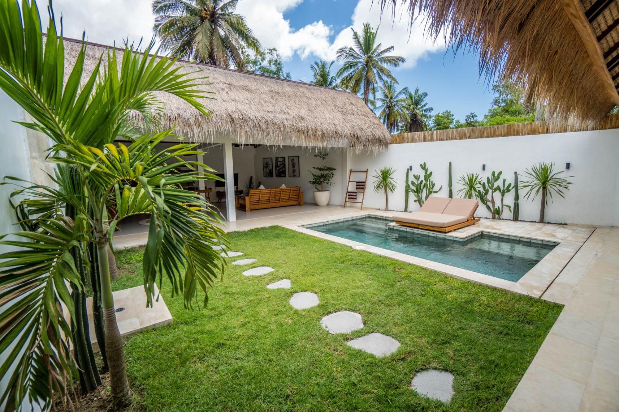Palm Merah Villas - Private Pool (Adults Only) Selong Belanak Exterior foto