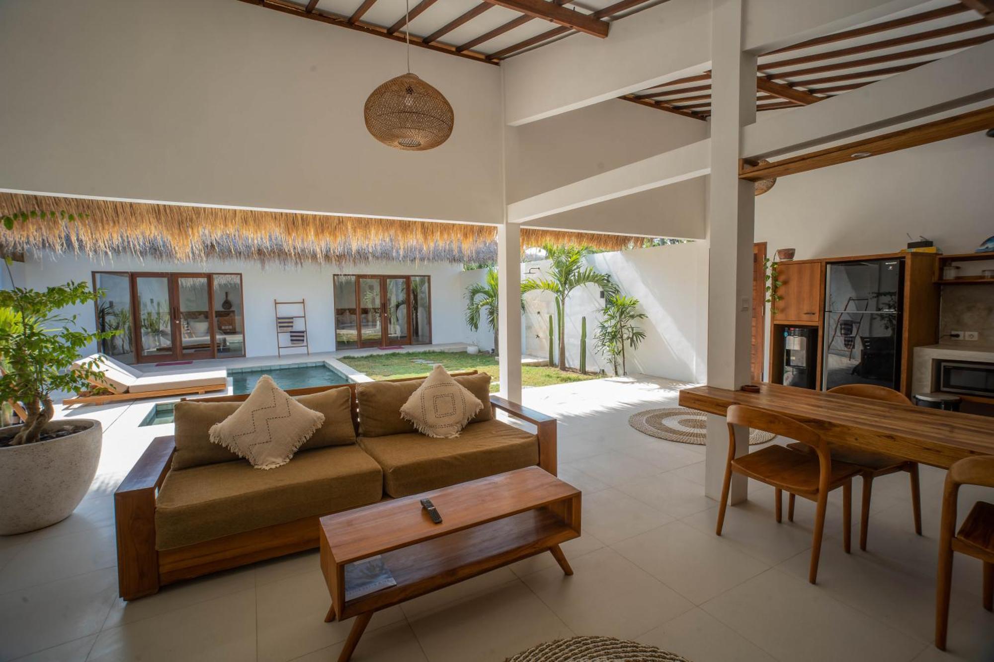 Palm Merah Villas - Private Pool (Adults Only) Selong Belanak Exterior foto